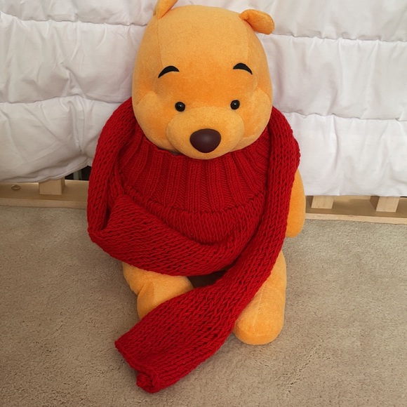 Hand Knitted Turtle Neck Scarf - Picture 2 of 2